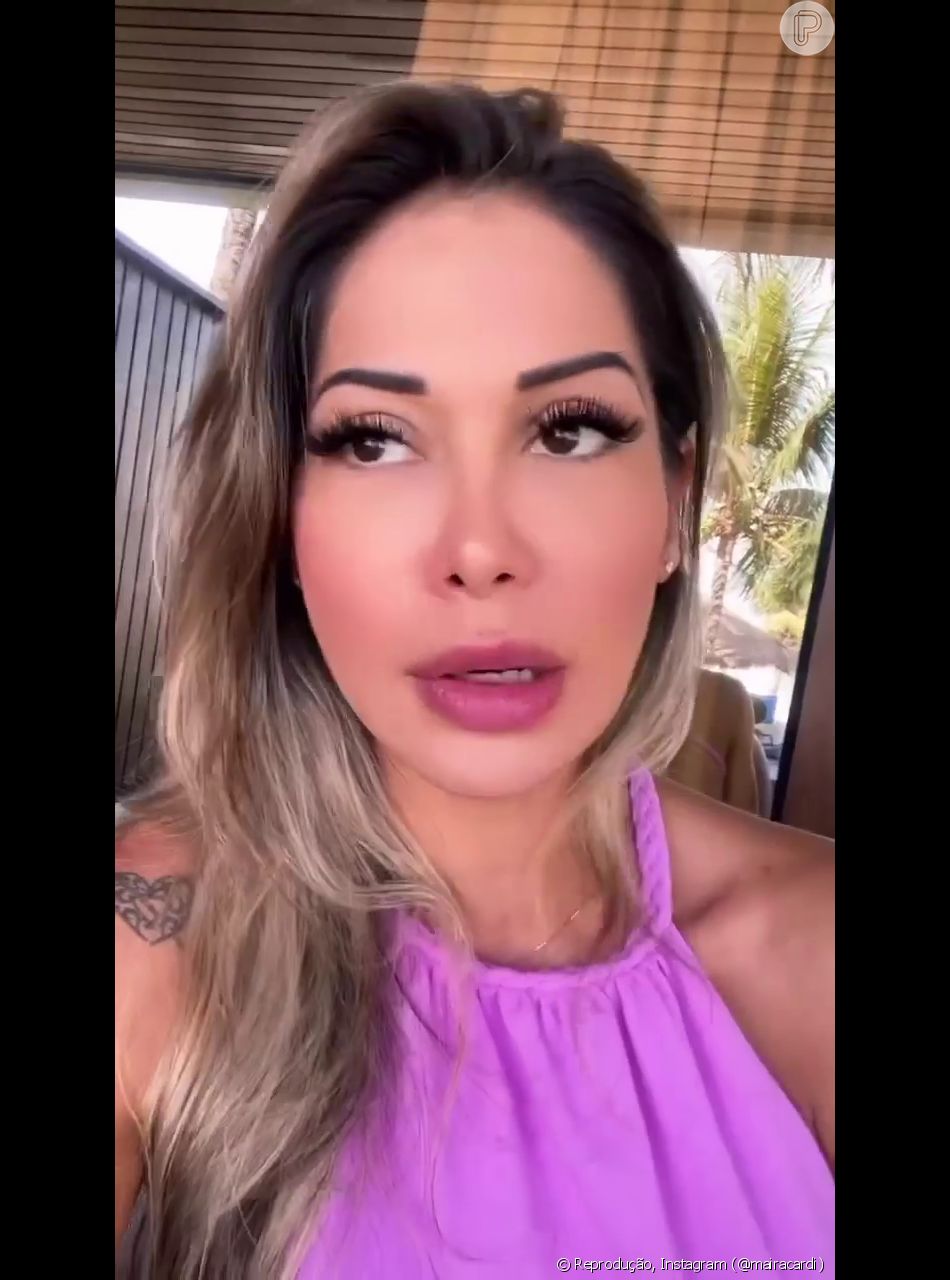 Maíra Cardi: 'Fico muito feliz quando dão coisas para a minha filha e eu tenho muito dinheiro, mas quando recebo, recebo com gratidão'