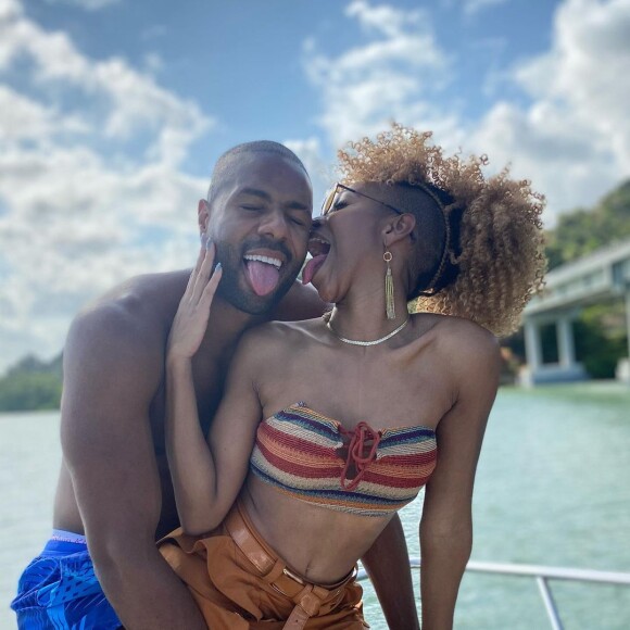 Karol Conká está namorado Polidoro Jr