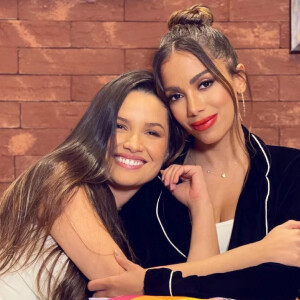 Assim que deixou o 'BBB 21', Juliette ganhou uma nova amiga, a cantora Anitta, uma artista por quem ela sempre teve muita admiração