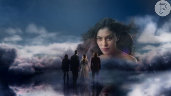 Roni (Felipe Abib), Guilherme (Mateus Solano), Flávia (Valentina Herszage), Neném (Vladimir Brichta) e Paula (Giovanna Antonelli) ficam cara a cara com a Morte (A Maia) no fim da novela 'Quanto Mais Vida, Melhor!'