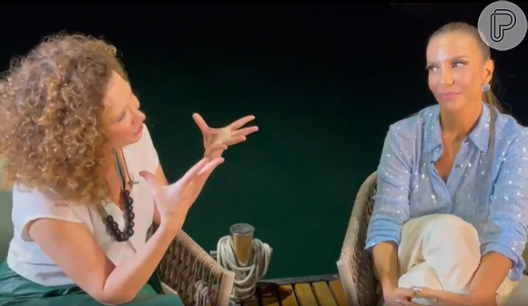 Ivete Sangalo deu entrevista ao 'Fantástico' para falar sobre o show que marca os seus 50 anos exibido pela Globo