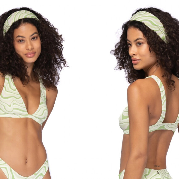 Top do biquíni usado por Maisa Silva custa R$ 120,00 no site da marca