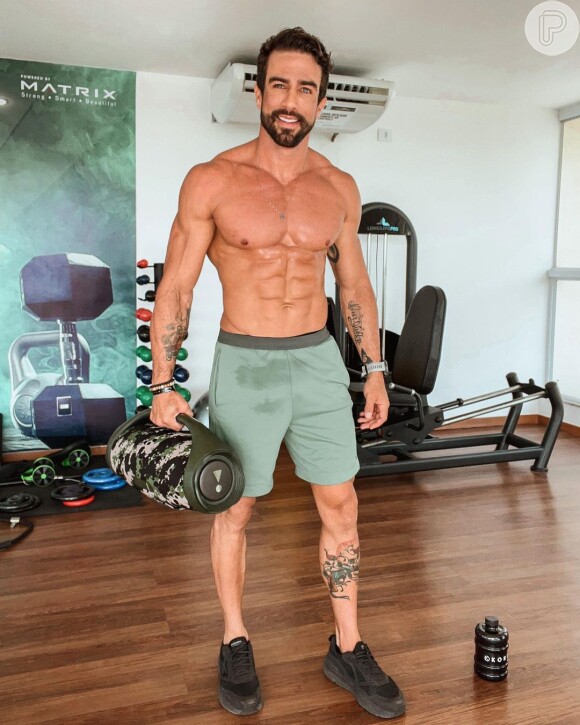 Erasmo Viana é influenciador digital, com projeção dentro do universo fitness