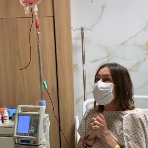 Susana Naspolini agradeceu doações de sangue, por causa de anemia