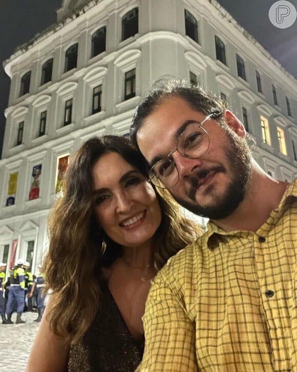 Fátima Bernardes e Túlio Gadêlha sempre compartilham imagens de viagens românticas do casal