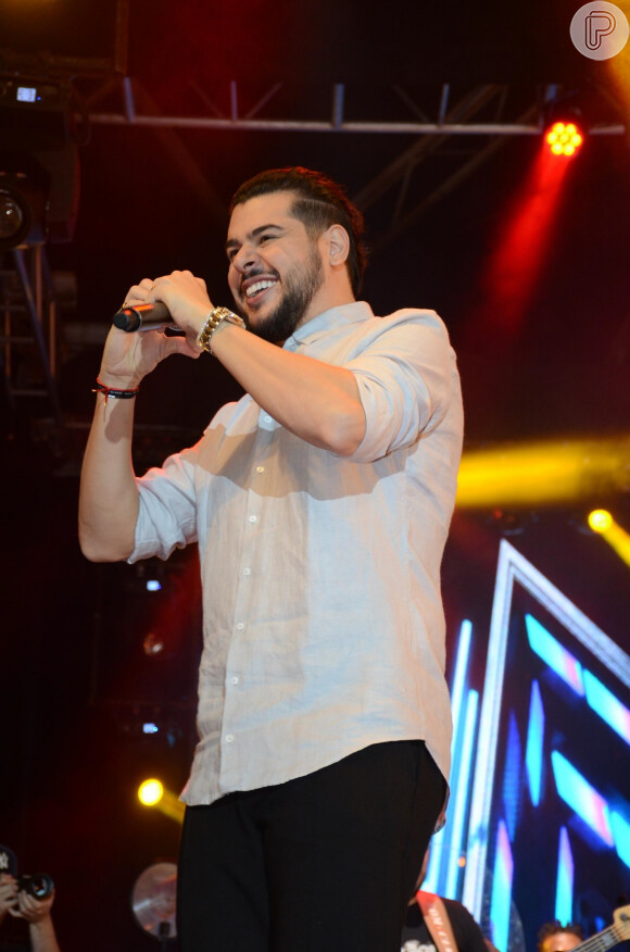 Cristiano se emocionou com o carinho do público após primeiro show sem Zé Neto, no Pará