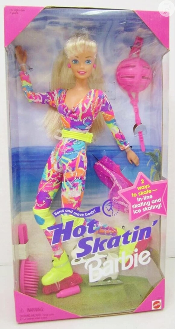 Filme da Barbie: figurino das fotos vazadas fazem referência a uma Barbie dos anos 90