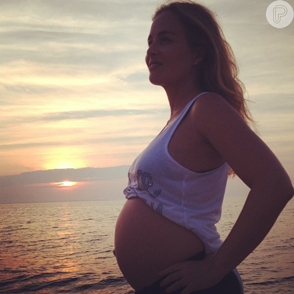 A terceira gravidez de Angélica foi muito aguardada pelo público