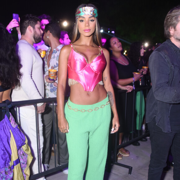 Mulher de Ludmilla, Brunna Gonçalves conferiu o show de pagode da cantora