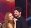 O empresário Márcio Pedreira dançou com a mulher, Claudia Leitte, no 'Domingão com Huck'