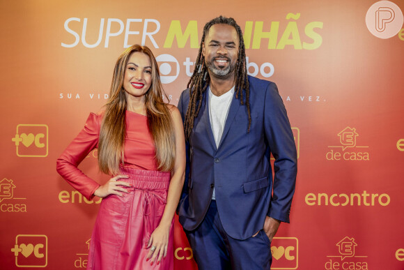Manoel Soares é parceiro de Patrícia Poeta no 'Encontro' (TV Globo)