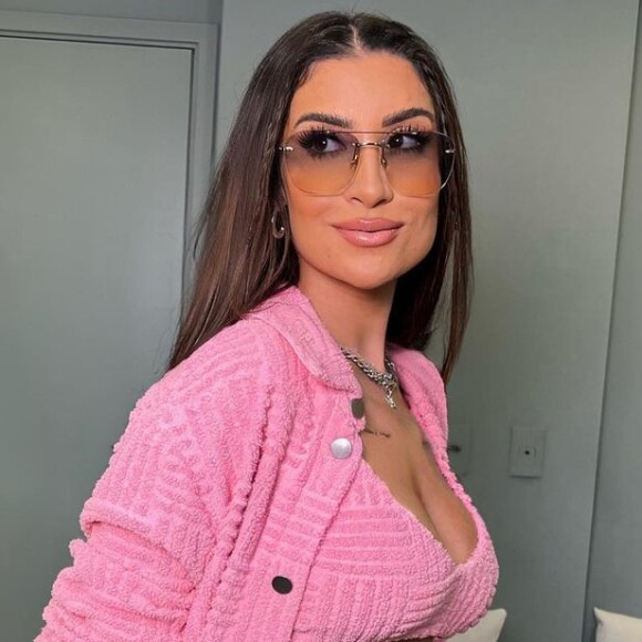 Bianca Andrade se manifestou sobre rumores que envolviam o nome dela e o de um jogador do Palmeiras