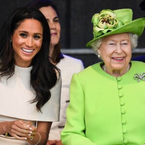 Rainha Elizabeth comemorou a ausência de Meghan Markle no funeral de seu marido, o Príncipe Philip
 