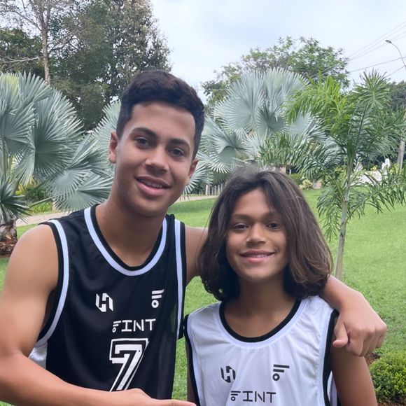 Filhos de Hulk, Ian e Tiago, fizeram aniversário no dia 20 de julho