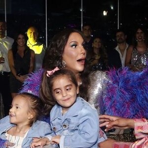 Além de Marcelo, Ivete Sangalo é mãe das gêmeas Maria e Helena, de 4 anos