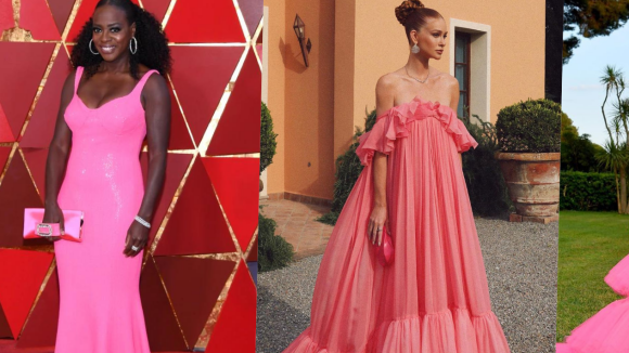 Vestido de festa rosa longo: mais de 20 fotos de looks com diferentes variações da cor tendência!