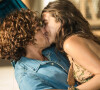 Juma e Jove se beijam e reatam casamento, na novela 'Pantanal'