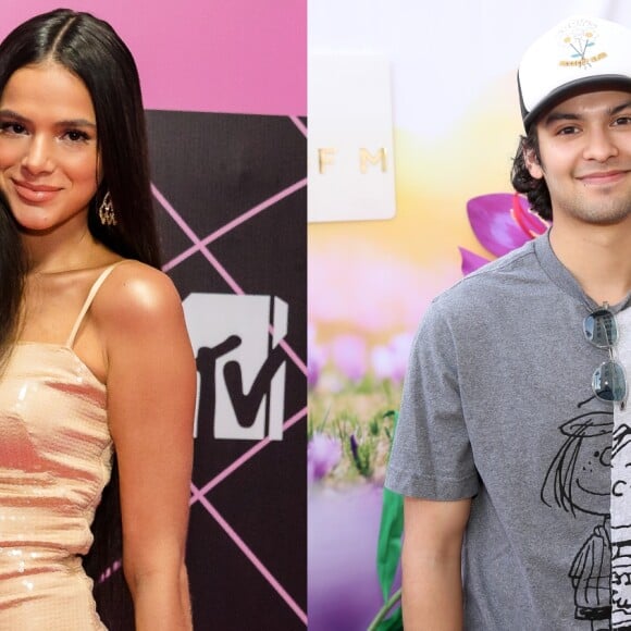 Bruna Marquezine e Xolo Maridueña levantaram suspeitas de affair após as gravações de 'Besouro Azul'