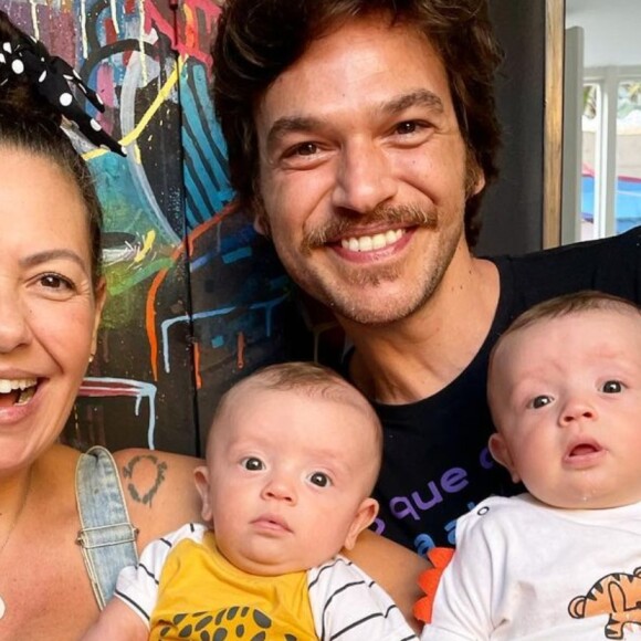 Fabiula Nascimento faz homenagem a Emilio Dantas no Dia dos Pais