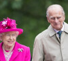Rainha Elizabeth II jantava com o marido, Príncipe Philip, quando foi surpreendida de forma pouquíssimo agradável