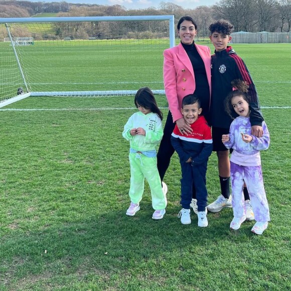 Georgina Rodríguez é mãe dos filhos de Cristiano Ronaldo