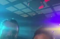 Paula Fernandes beija namorado em festa de aiversário