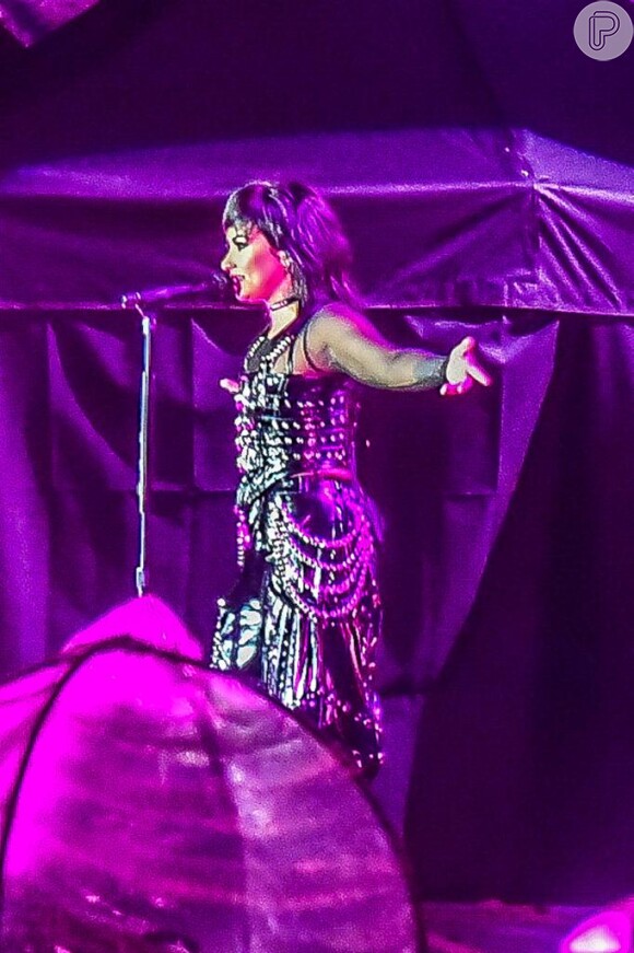 Rock in Rio: Demi Lovato subiu ao palco antes de Justin Bieber