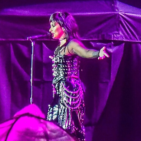 Rock in Rio: Demi Lovato subiu ao palco antes de Justin Bieber