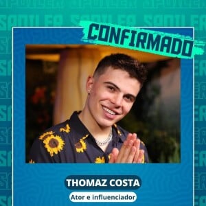 A Fazenda 2022: Thomaz Costa foi o quarto participante confirmado pela Record