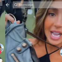 'Perrengue chique do Rock in Rio': influenciadora 'barrada' por bolsa de R$ 18 mil conta tudo do vídeo viral