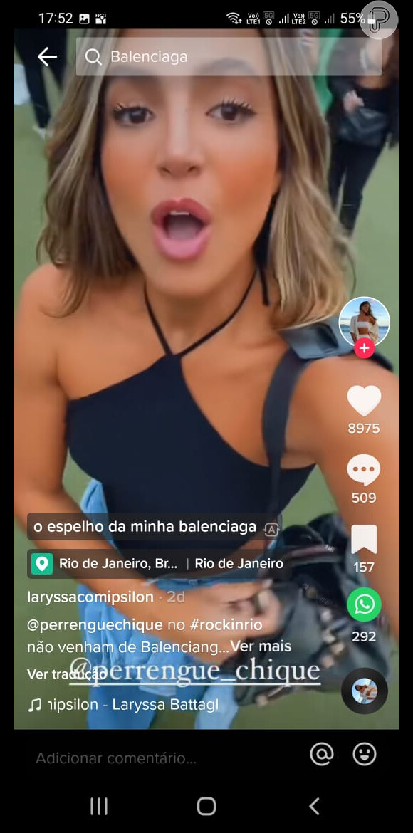 Influenciadora que viralizou no Tik Tok ao ser barrada por bolsa de marca contou que gravou o vídeo sem pretensão de viralizar