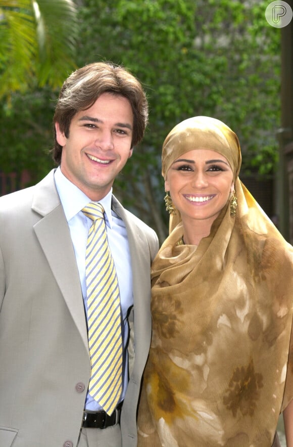 Lucas (Murilo Benício) se envolveu com Jade (Giovanna Antonelli) na novela 'O Clone', de 2001/2002