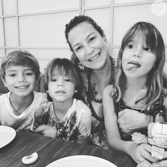 Luana Piovani se mostrou assustada ao ver os filhos com Vanessa Lopes