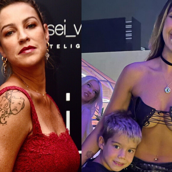 Luana Piovani levantou polêmica ao ver Vanessa Lopes ao lado de seus filhos com Pedro Scooby