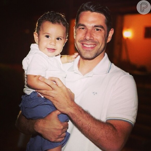 Marcus Buaiz é pai de José Marcus, de 3 anos, e João Francisco, de seis meses