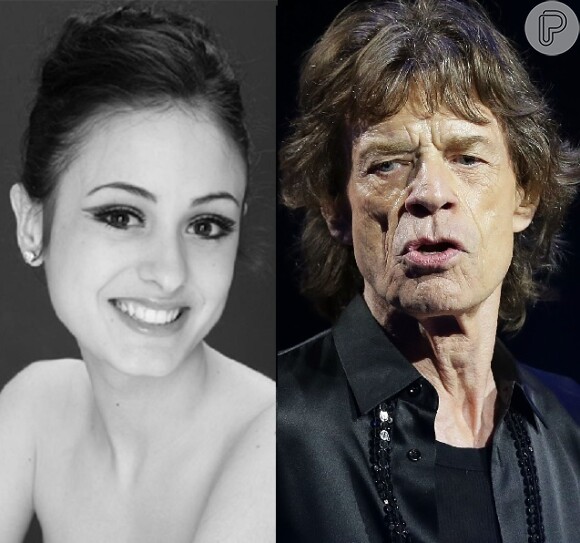 Mick Jagger vive romance com a bailarina, Melanie Hamrick, 44 anos mais jovem