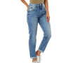 Calça jeans com cintura alta pode compôr produções marcantes: esse aqui é da Calvin Klein e está à venda na Amazon.