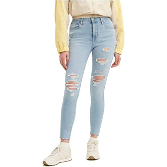 Calça jeans super skinny de cintura alta: esse modelo é da Levi's e está disponível na Amazon


