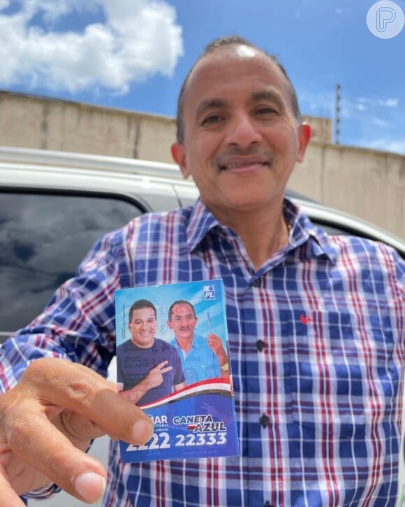 Manoel Gomes, o Caneta Azul, NÃO foi eleito deputado estadual no Maranhão. Ele recebeu 7.543 votos