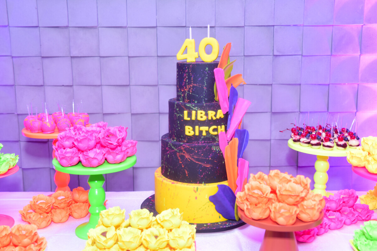 Decoração festa 40 anos