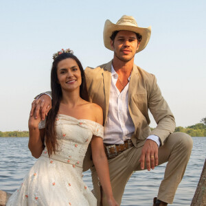 Último capítulo da novela 'Pantanal': Tadeu (José Loreto) vai dar uma canseira na família até aceitar, de fato, casar com Zefa (Paula Barbosa)