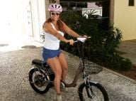 Viviane Araújo ganha bicicleta de presente de Natal do noivo: 'Queria dar BMW'