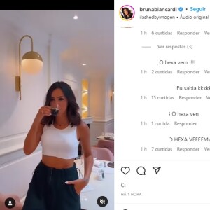 Nos comentários, seguidores se animaram com uma possível volta de Bruna Biancardi e Neymar