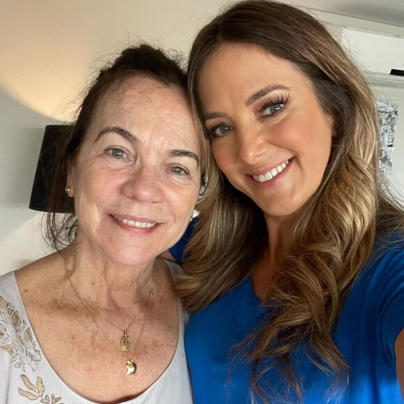 Ticiane Pinheiro desabafou sobre a morte da mãe de César Tralli