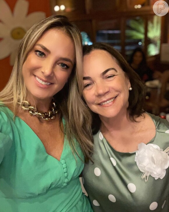 Ticiane Pinheiro listou qualidades da mãe de Cesar Tralli nas redes sociais