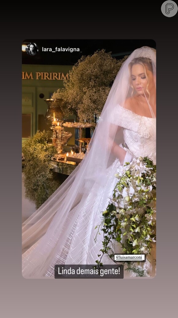 Casamento de Barretto e Luísa Marconi contou com uma festa para 400 convidados