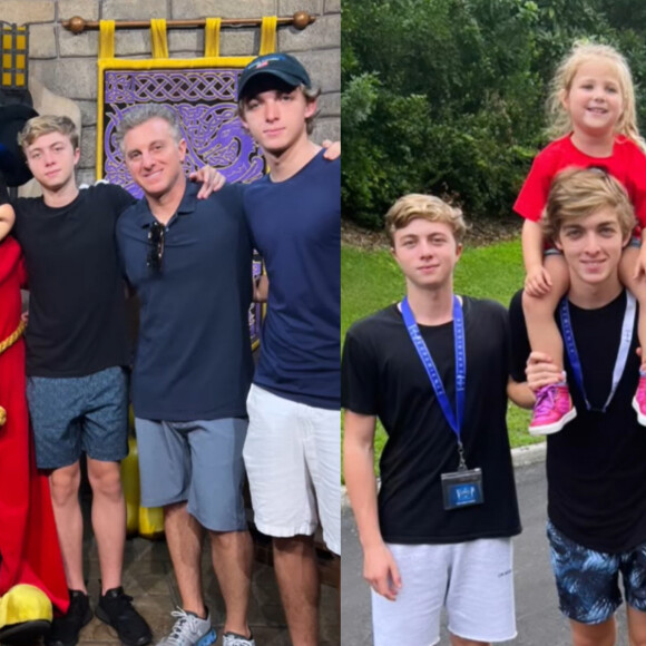 Filhos de Angélica e Huck aparecem em fotos inéditas de viagem publicadas pela apresentadora
 