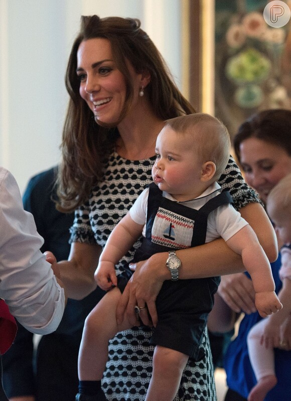 Kate Middleton está à espera de mais um herdeiro para fazer companhia ao seu primogênito, George