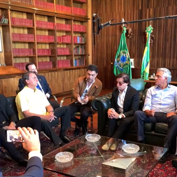 Outros sertanejos também se reuniram com o presidente para manifestarem seu apoio