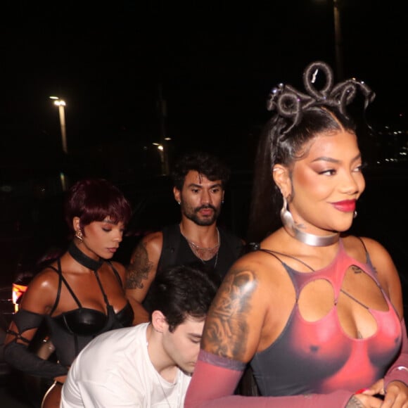 Ludmilla aderiu ao naked dress e atraiu todos os olhares